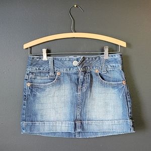 American Eagle Denim Mini Skirt
